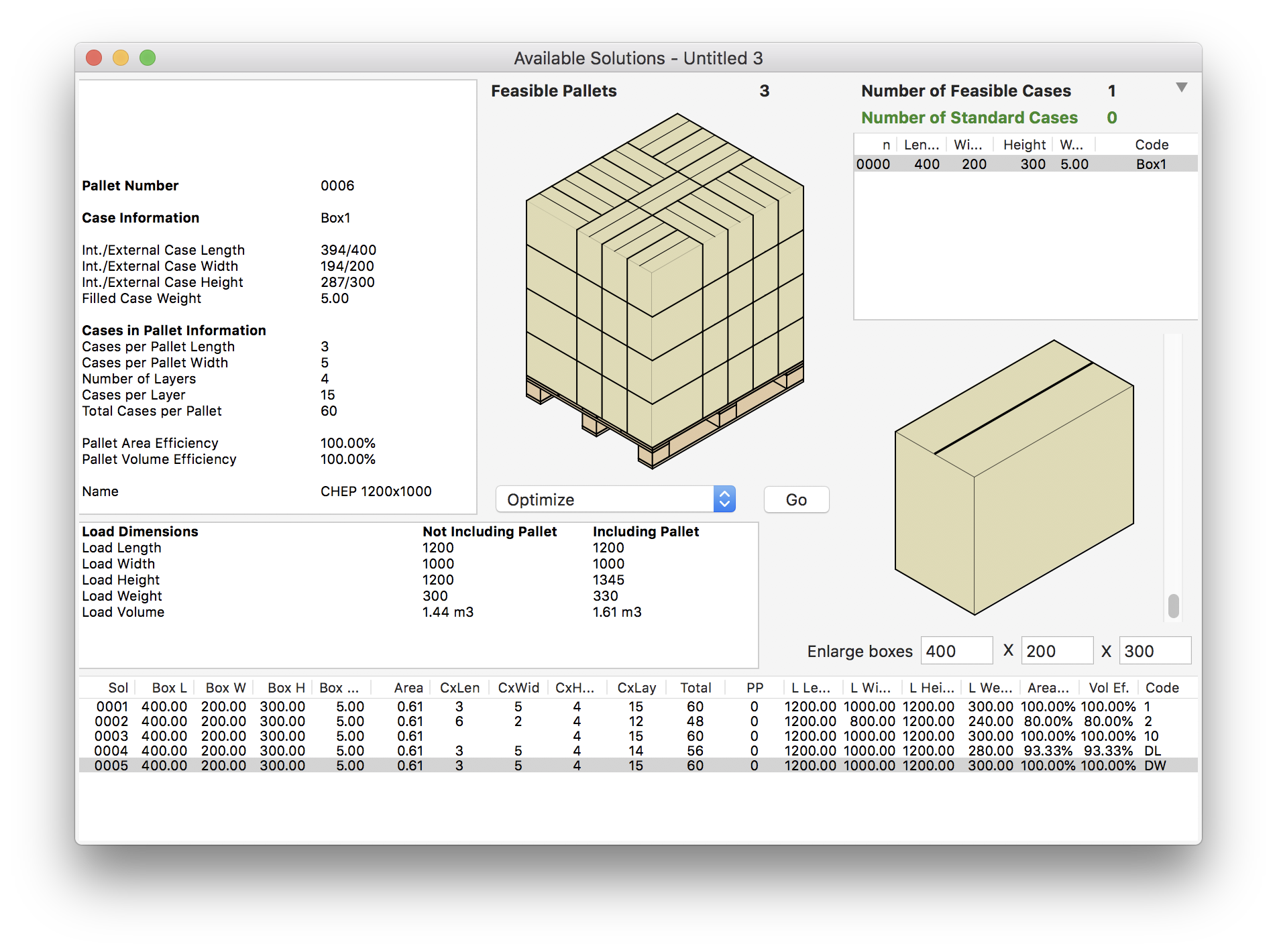 Display Width Pallets