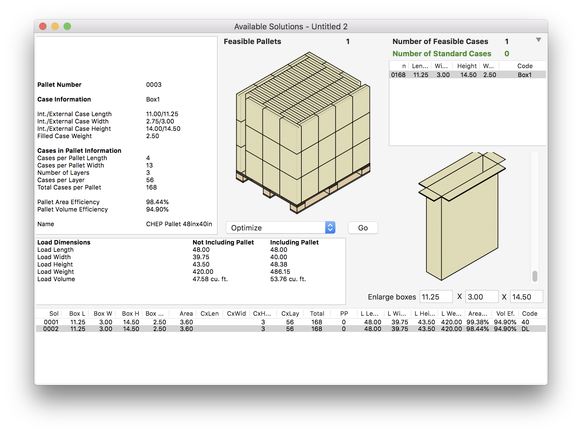 Display Pallet