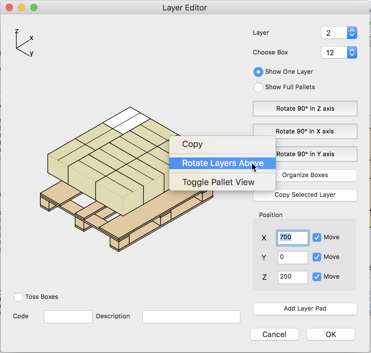 Layer Editor